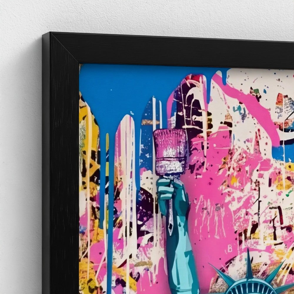 New York Knicks Forever – Pop Art Canvas & Framed Print-14