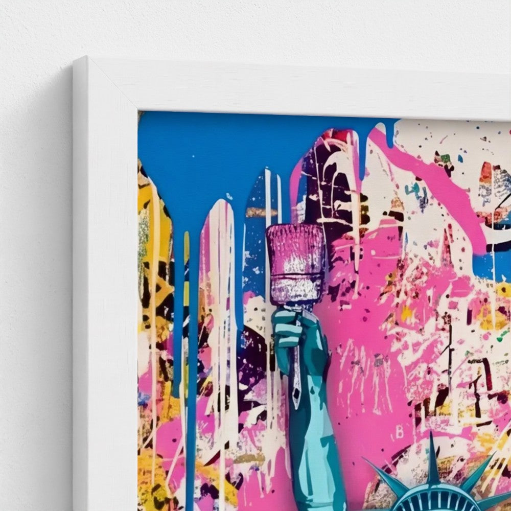 New York Knicks Forever – Pop Art Canvas & Framed Print-17
