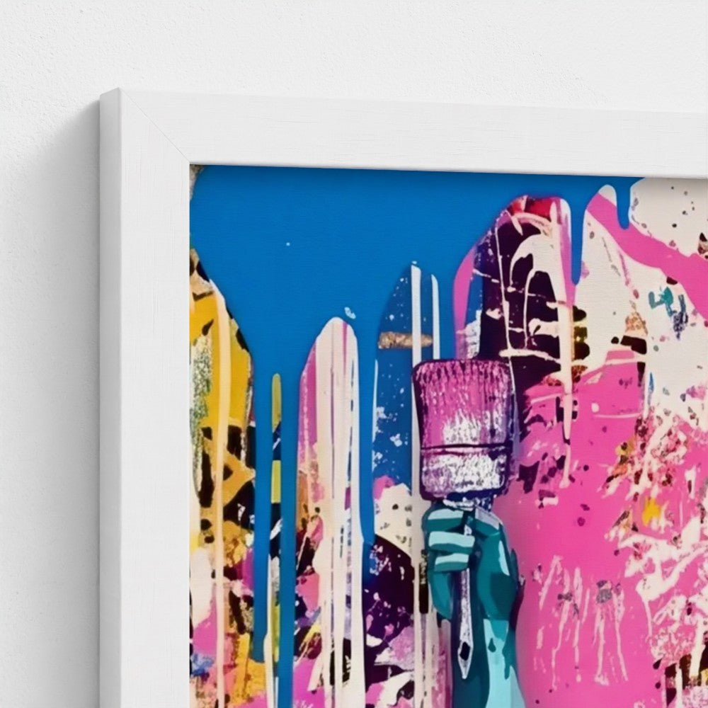 New York Knicks Forever – Pop Art Canvas & Framed Print-23