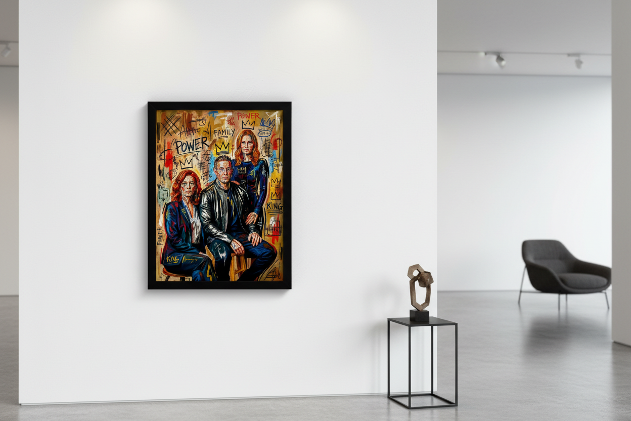 The Power Bloodline in gallery setting